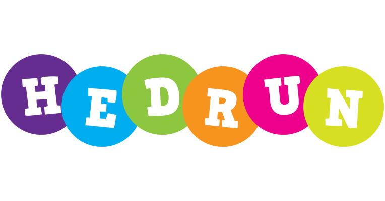 Hedrun happy logo