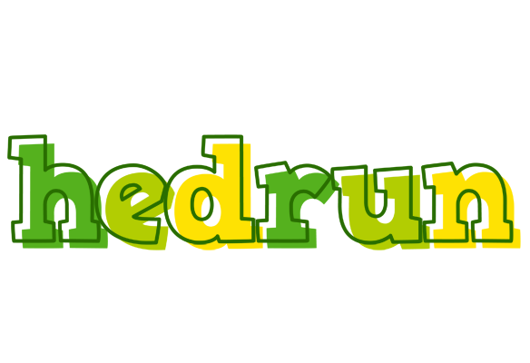 Hedrun juice logo