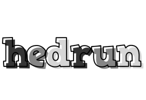 Hedrun night logo