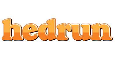 Hedrun orange logo