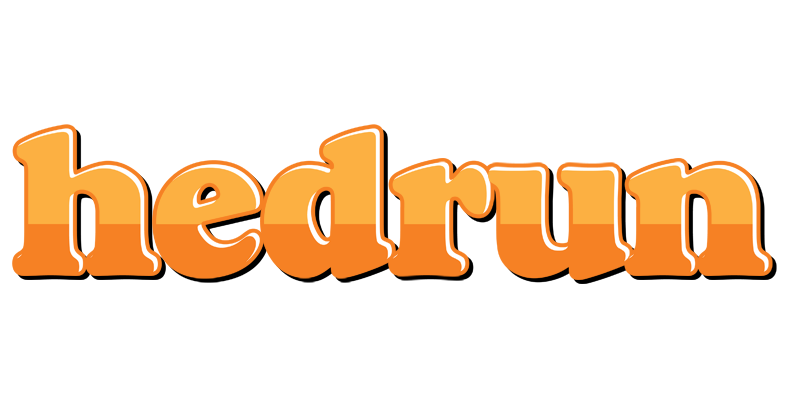Hedrun orange logo