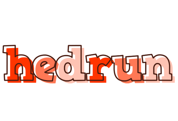 Hedrun paint logo