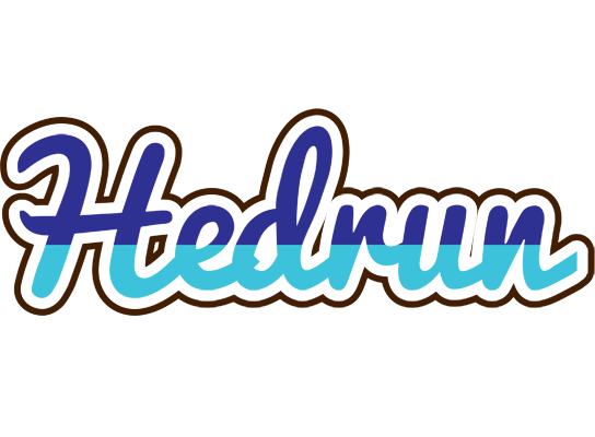 Hedrun raining logo