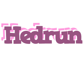 Hedrun relaxing logo