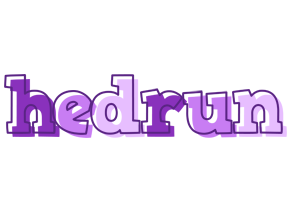 Hedrun sensual logo