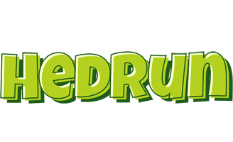 Hedrun summer logo