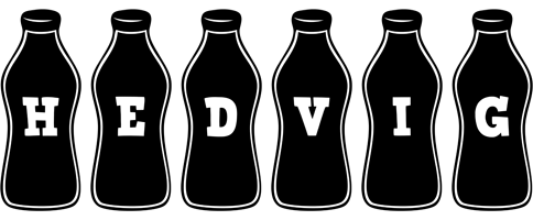 Hedvig bottle logo