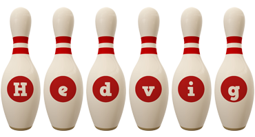 Hedvig bowling-pin logo