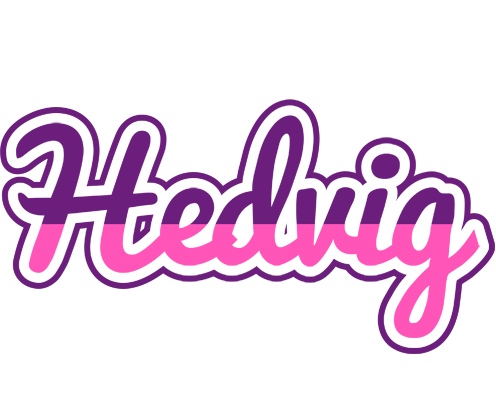 Hedvig cheerful logo
