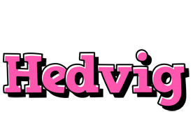Hedvig girlish logo