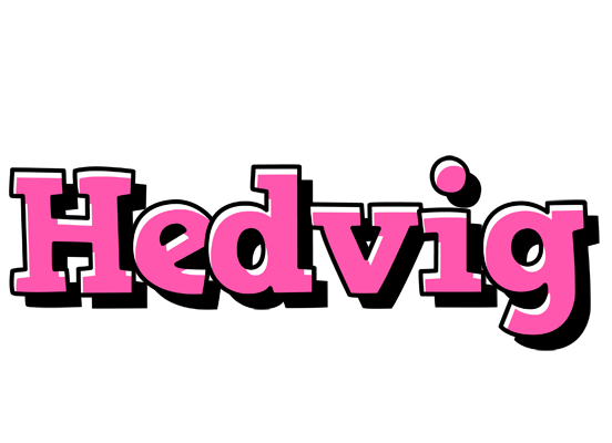 Hedvig girlish logo
