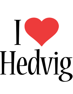 Hedvig i-love logo