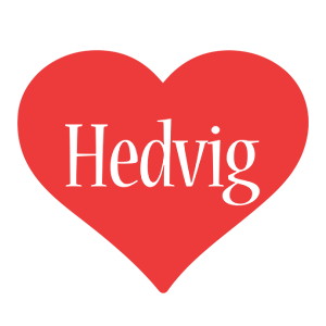 Hedvig love logo