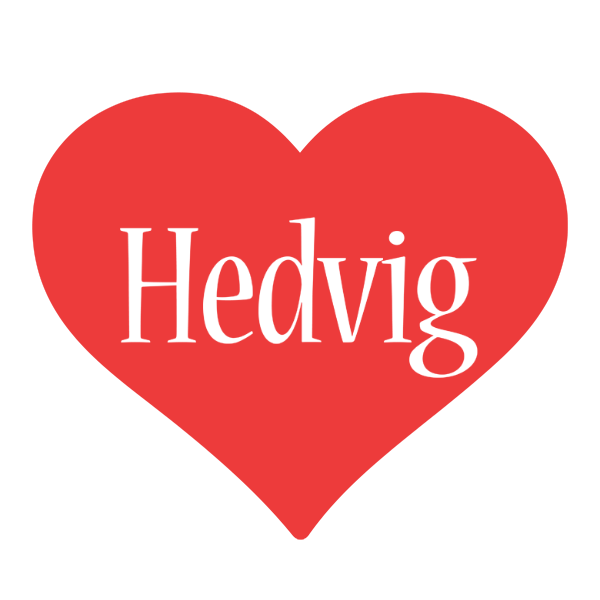 Hedvig love logo