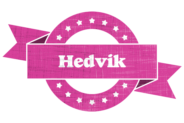 Hedvik beauty logo