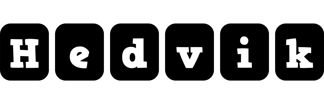 Hedvik box logo