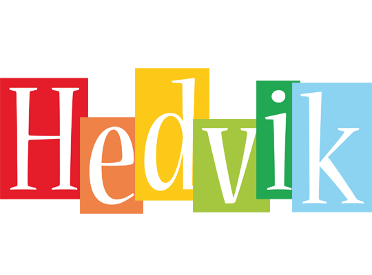 Hedvik colors logo