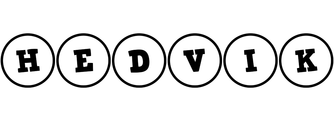 Hedvik handy logo