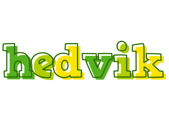 Hedvik juice logo