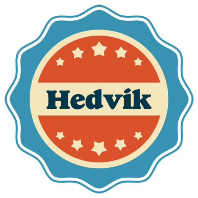 Hedvik labels logo