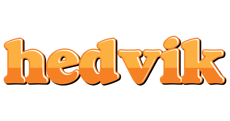 Hedvik orange logo