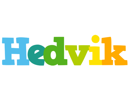 Hedvik rainbows logo