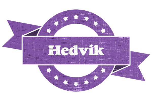 Hedvik royal logo