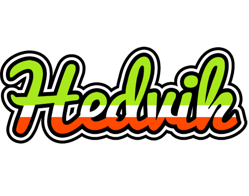 Hedvik superfun logo