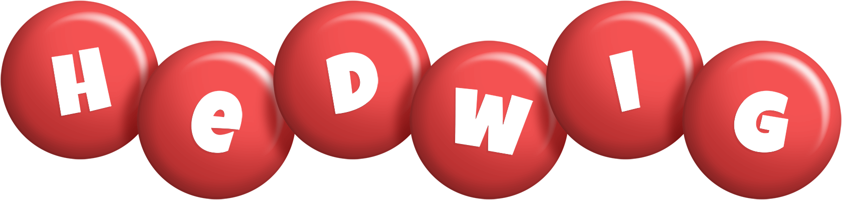 Hedwig candy-red logo