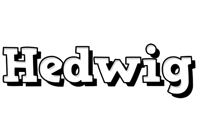 Hedwig snowing logo