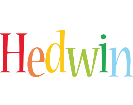 Hedwin birthday logo