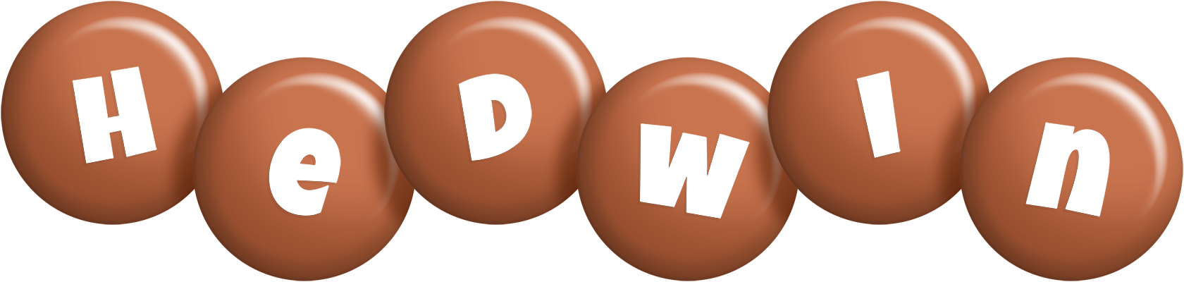 Hedwin candy-brown logo
