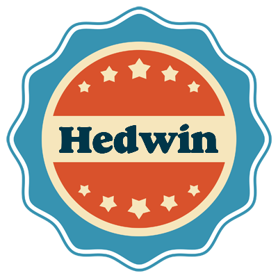 Hedwin labels logo