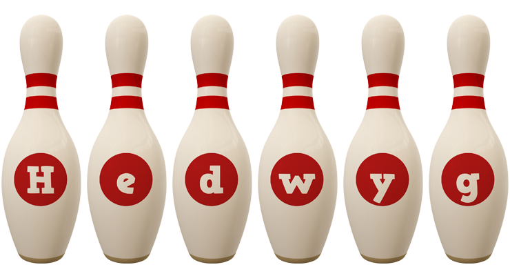 Hedwyg bowling-pin logo