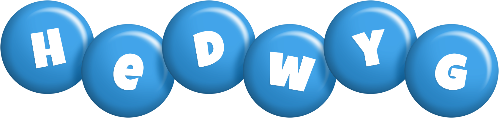 Hedwyg candy-blue logo