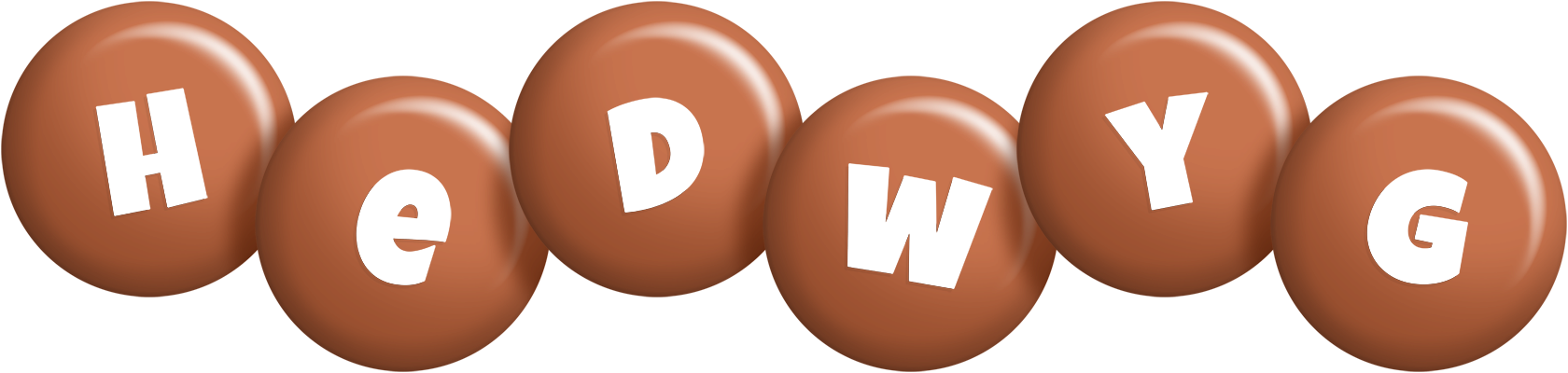 Hedwyg candy-brown logo
