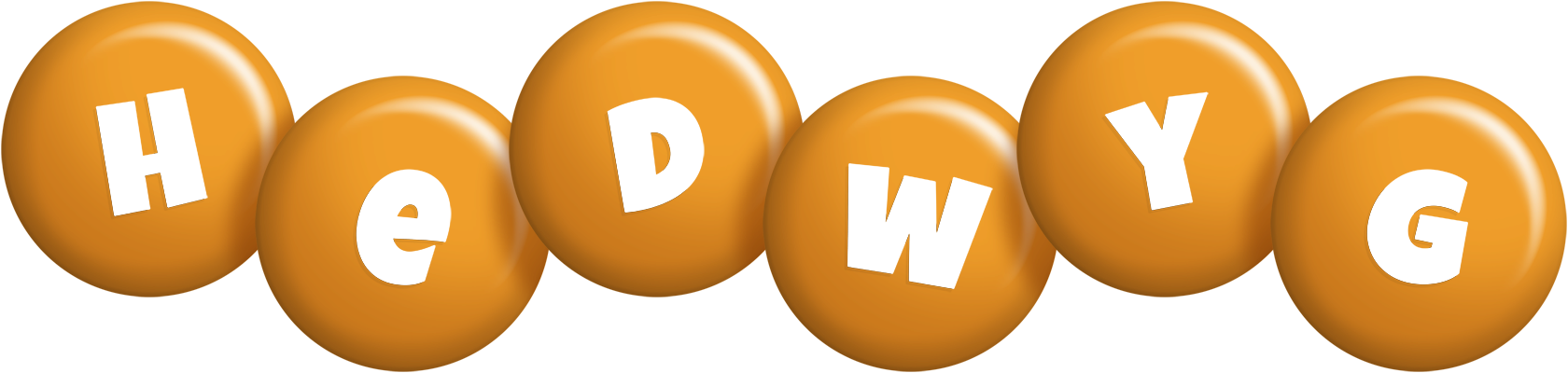 Hedwyg candy-orange logo
