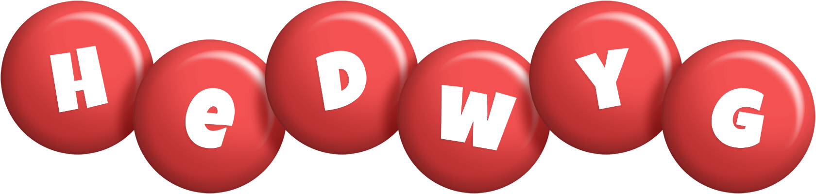Hedwyg candy-red logo
