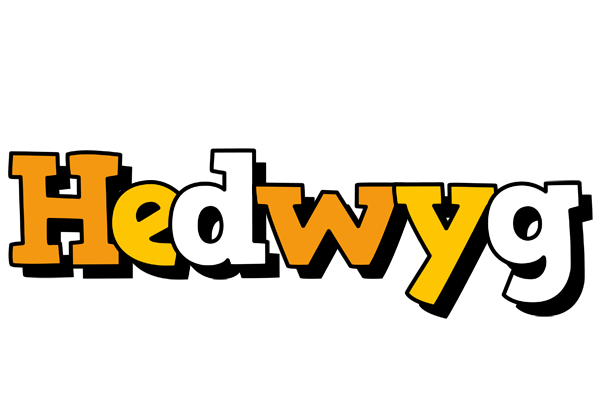 Hedwyg cartoon logo