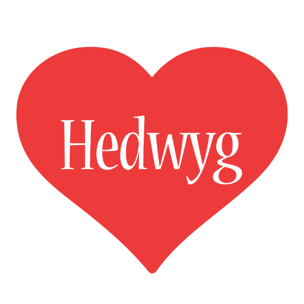 Hedwyg love logo