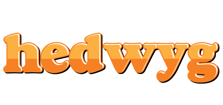 Hedwyg orange logo
