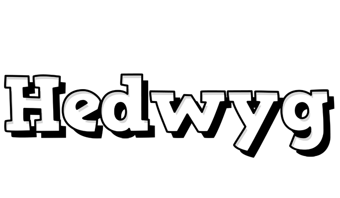 Hedwyg snowing logo