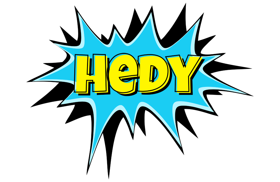 Hedy amazing logo