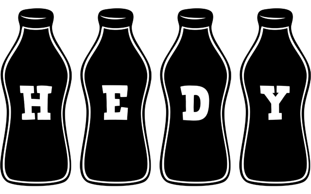 Hedy bottle logo