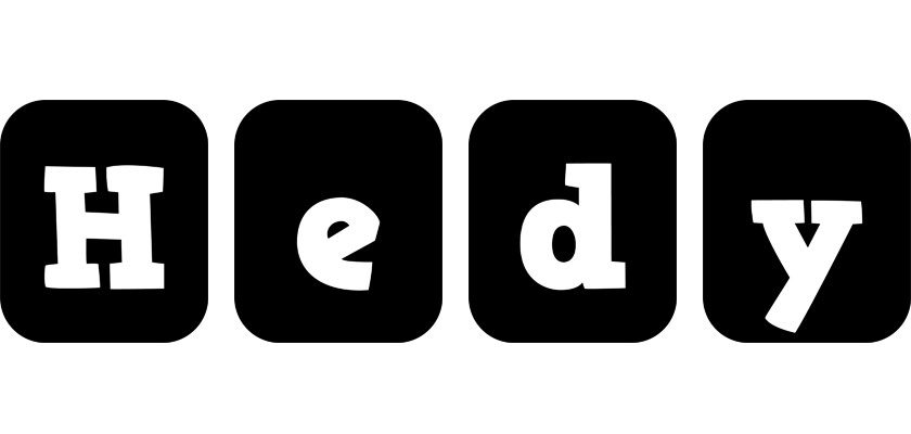Hedy box logo