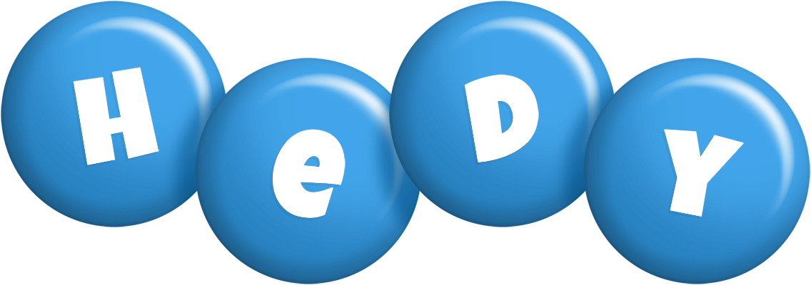 Hedy candy-blue logo
