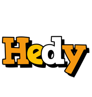 Hedy cartoon logo