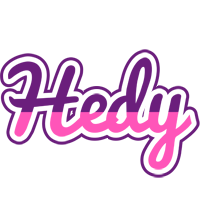 Hedy cheerful logo