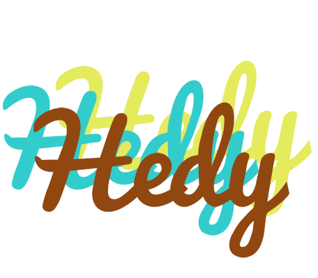 Hedy cupcake logo
