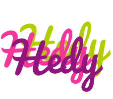 Hedy flowers logo